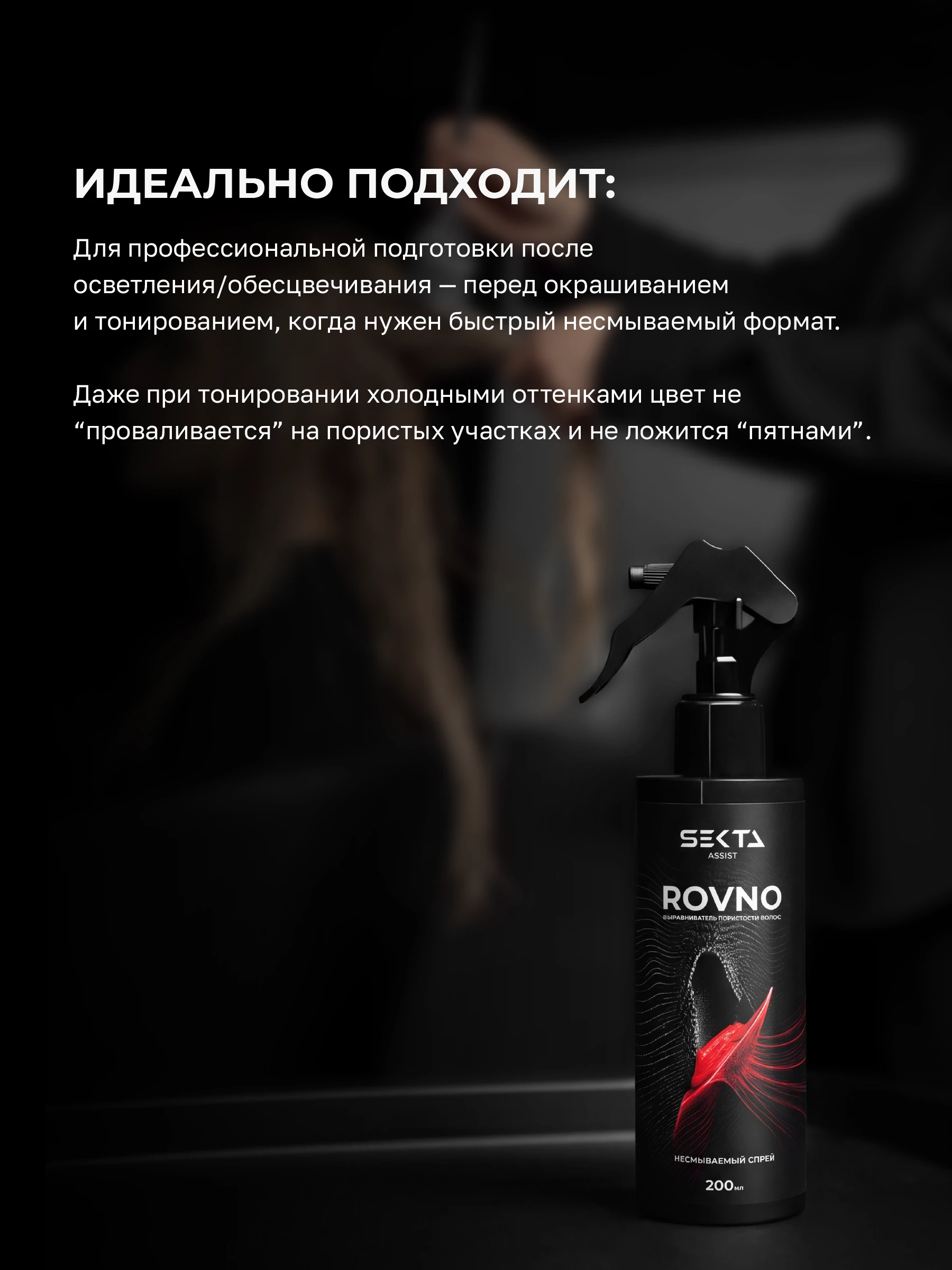 Спрей - выравниватель пористости ROVNO (200 мл)